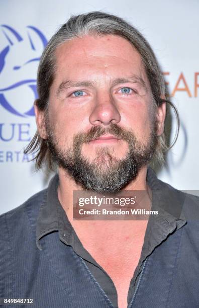 Actor Zachary Knighton attends the premier of Blue Fox Entertainment's "Big Bear" at The London Hotel on September 19, 2017 in West Hollywood,...