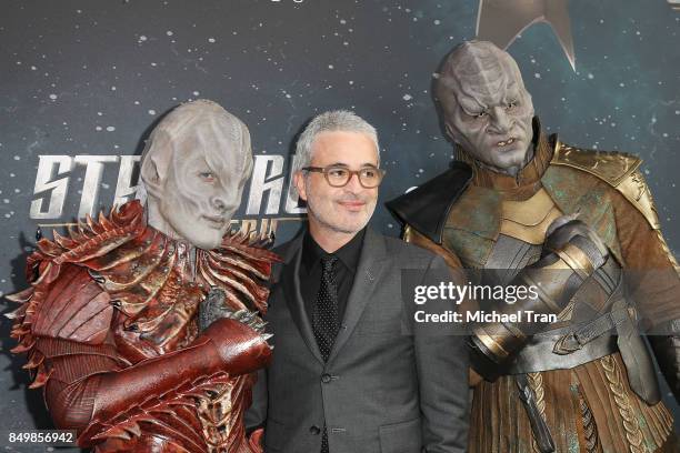 Alex Kurtzman attends the Los Angeles premiere of CBS's "Star Trek: Discovery" held at The Cinerama Dome on September 19, 2017 in Los Angeles,...