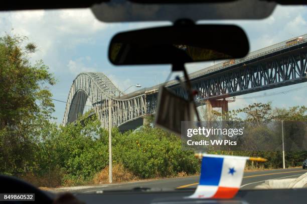 Puente de las Americas, Bridge of the Americas, Thatcher Ferry Bridge, Republic of Panama. The Bridge of the Americas is a road bridge in Panama,...