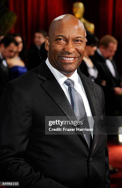 Director John Singleton arrives at the 81st Annual Academy Awards held at Kodak Theatre on February 22, 2009 in Los Angeles, California.