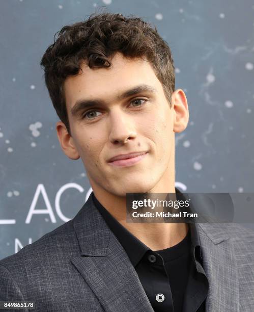 Sam Vartholomeos attends the Los Angeles premiere of CBS's "Star Trek: Discovery" held at The Cinerama Dome on September 19, 2017 in Los Angeles,...
