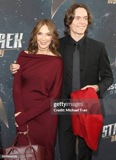 Gates McFadden and James McFadden Talbot attend the Los Angeles premiere of CBS's "Star Trek: Discovery" held at The Cinerama Dome on September 19,...