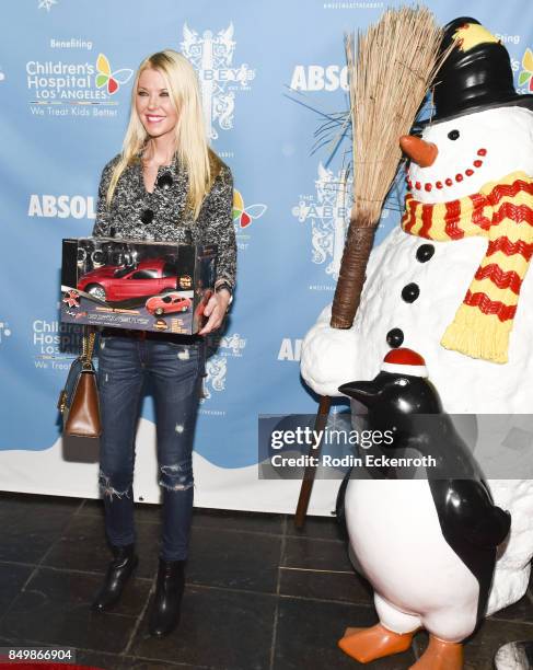 Actress Tara Reid attends The Abbey Food and Bar's 12th annual Christmas in September Event at The Abbey on September 19, 2017 in West Hollywood,...