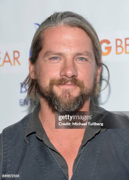 Actor Zachary Nighton attends the premiere of Blue Fox Entertainment's "Big Bear" at The London Hotel on September 19, 2017 in West Hollywood,...