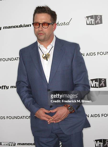 Actor Billy Baldwin arrives at the 17th Annual Elton John AIDS Foundation's Academy Award Viewing Party held at the Pacific Design Center on February...