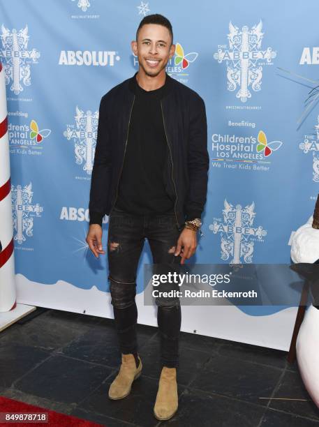 Lawrence Carroll attends The Abbey Food and Bar's 12th annual Christmas in September Event at The Abbey on September 19, 2017 in West Hollywood,...