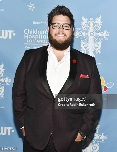 Actor Charley Koontz attends The Abbey Food and Bar's 12th annual Christmas in September Event at The Abbey on September 19, 2017 in West Hollywood,...