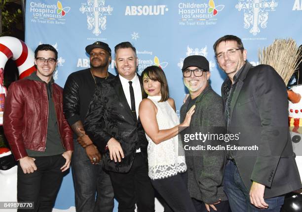 Straight Talk" cast attends The Abbey Food and Bar's 12th annual Christmas in September Event at The Abbey on September 19, 2017 in West Hollywood,...