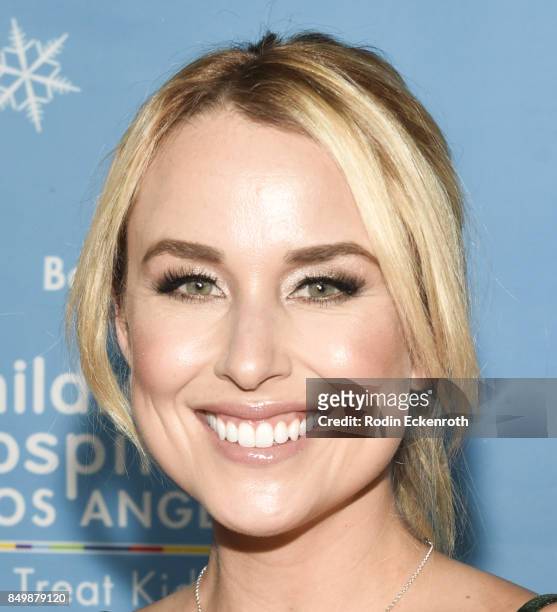 Actress Alex Rose Wiesel attends The Abbey Food and Bar's 12th annual Christmas in September Event at The Abbey on September 19, 2017 in West...
