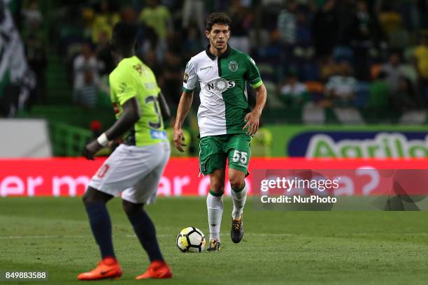 Sportings defender Tobias Figueiredo from Portugal during the Portuguese Cup 2017/18 match between Sporting CP v CS Maritimo, at Alvalade Stadium in...