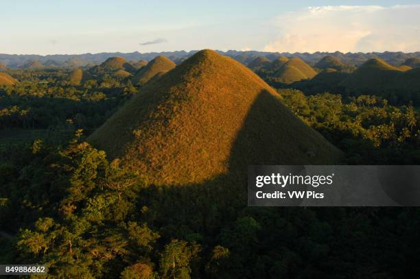 Mountains Chocolate Hills. Bohol. The Visayas.