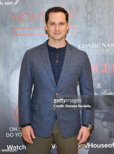 Matt McGorry at Brooks Brothers and Vogue with Lisa Love And Zac Posen Host A Special Screening Event For "House of Z", The Zac Posen Documentary, on...