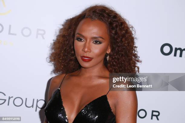 Janet Mock attends the 11th Annual ADCOLOR Awards at Loews Hollywood Hotel on September 19, 2017 in Hollywood, California.