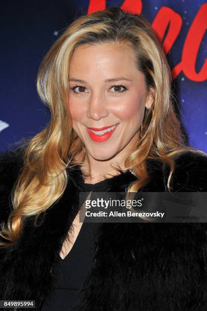 Singer Becky Lythgoe attends "The Red Shoes" opening night performance at Ahmanson Theatre on September 19, 2017 in Los Angeles, California.