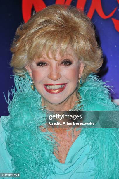 Actress Ruta Lee attends "The Red Shoes" opening night performance at Ahmanson Theatre on September 19, 2017 in Los Angeles, California.