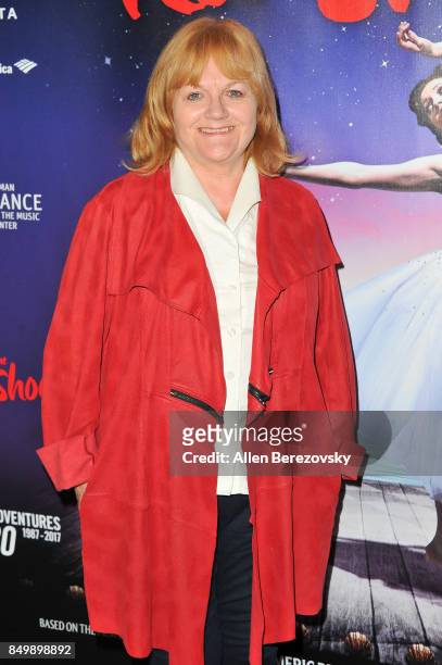 Actress Leslie Nicol attends "The Red Shoes" opening night performance at Ahmanson Theatre on September 19, 2017 in Los Angeles, California.