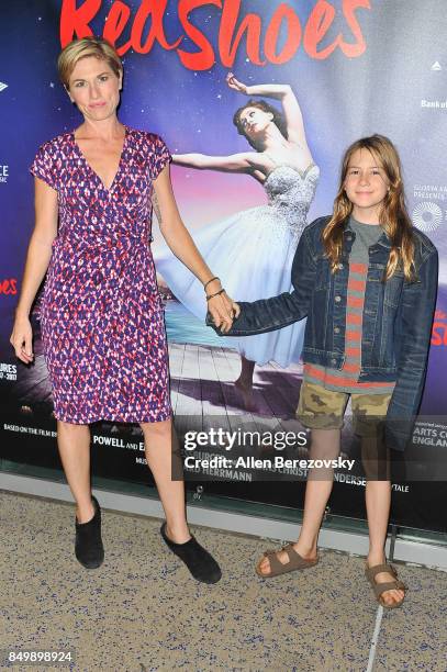 Actress Tessa Auberjonois attends "The Red Shoes" opening night performance at Ahmanson Theatre on September 19, 2017 in Los Angeles, California.