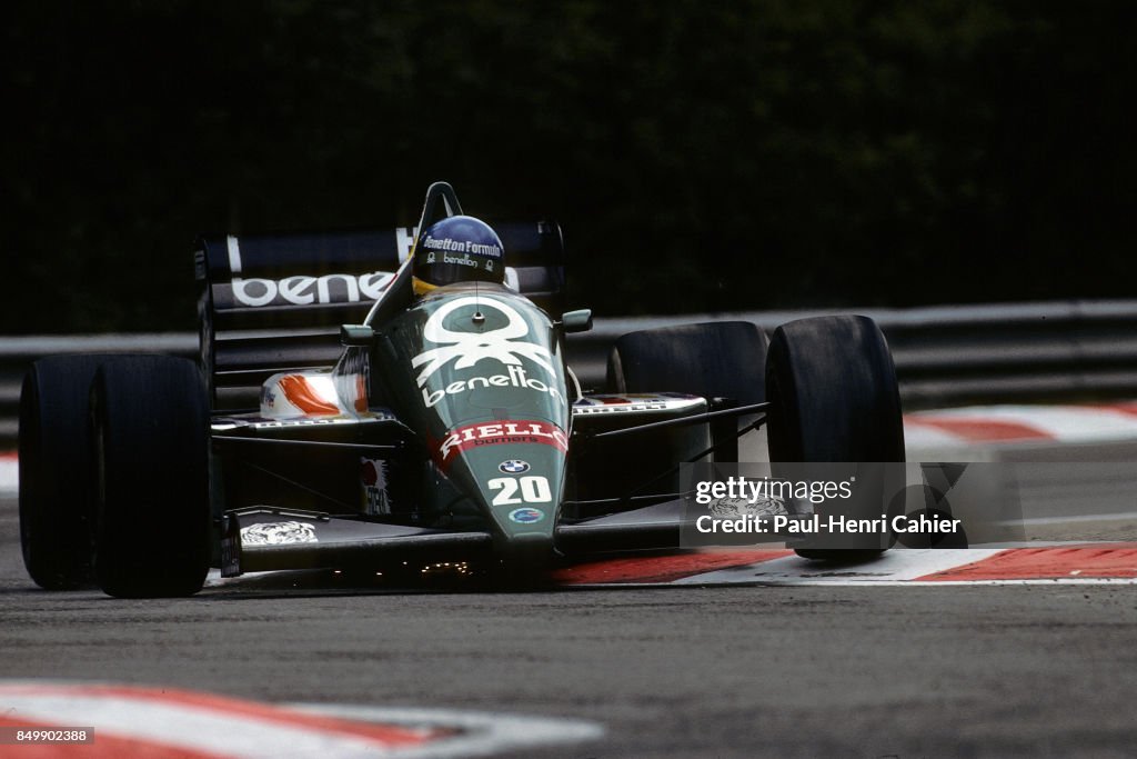 Gerhard Berger, Grand Prix of Belgium