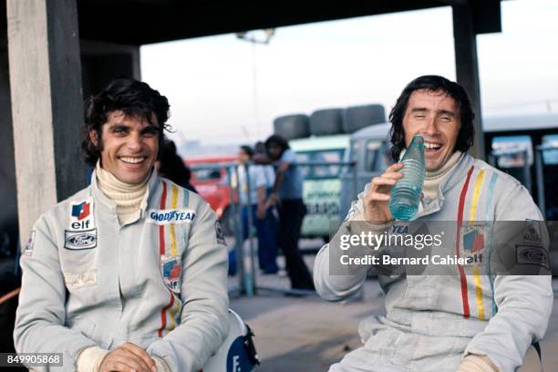 Francois Cevert, Jackie Stewart, Grand Prix of the Netherlands, Circuit Park Zandvoort, Netherlands, July 29, 1973.