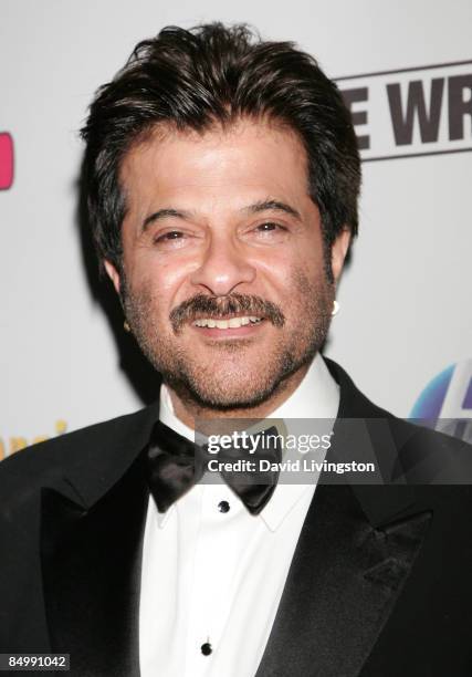 Actor Anil Kapoor attends the Fox Searchlight official "Slumdog Millionaire"/"The Wrestler" post Oscar party at ONE Sunset on February 22, 2009 in...