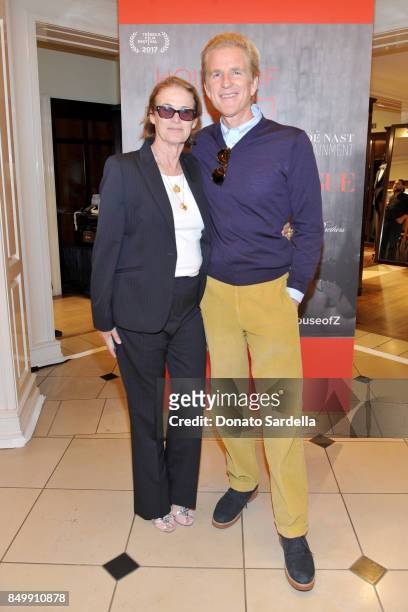 West Coast Director of Vogue and Teen Vogue Lisa Love and Matthew Modine at Brooks Brothers and Vogue with Lisa Love And Zac Posen Host A Special...