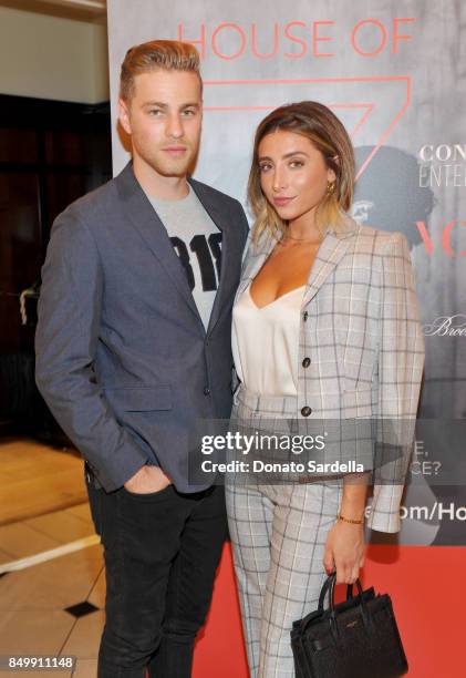 Cameron Fuller and Lauren Elizabeth at Brooks Brothers and Vogue with Lisa Love And Zac Posen Host A Special Screening Event For "House of Z", The...