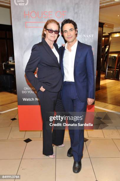 West Coast Director of Vogue and Teen Vogue Lisa Love and Zac Posen at Brooks Brothers and Vogue with Lisa Love And Zac Posen Host A Special...