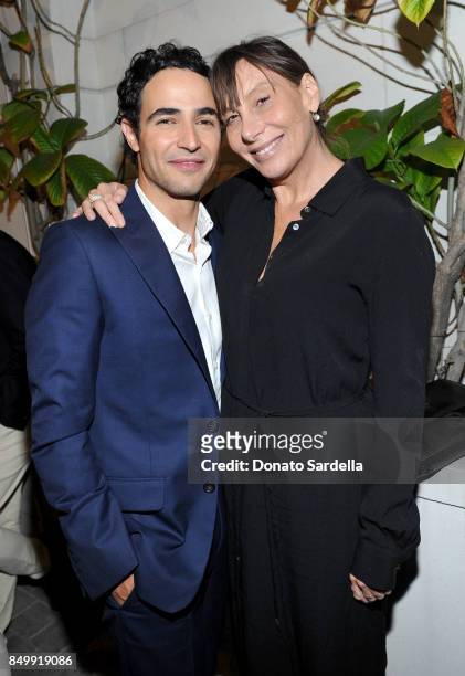 Zac Posen and Jacqui Getty at Brooks Brothers and Vogue with Lisa Love And Zac Posen Host A Special Screening Event For "House of Z", The Zac Posen...