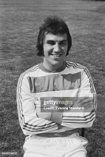 Football player Gerry Francis of Queens Park Rangers FC, UK, 15th August 1977.