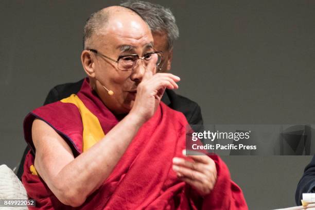 The conference in Palermo of the XIV Dalai Lama Tenzin Gyatso. XIV Dalai Lama Tenzin Gyatso returns to Palermo. After more than twenty years, XIV...