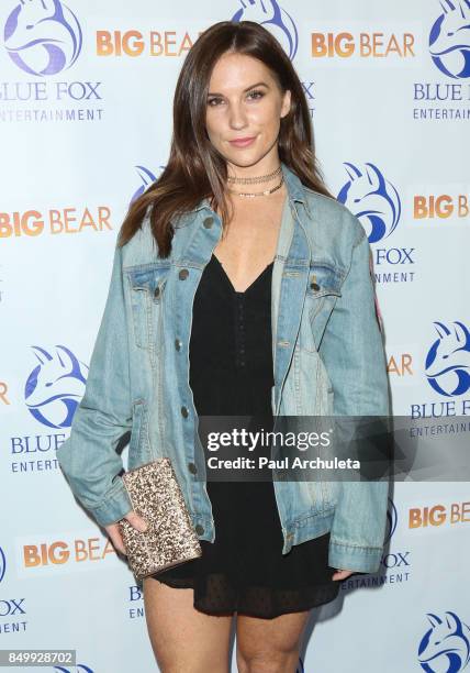 Actress Heidi Heaslet attends the premiere of "Big Bear" at The London Hotel on September 19, 2017 in West Hollywood, California.