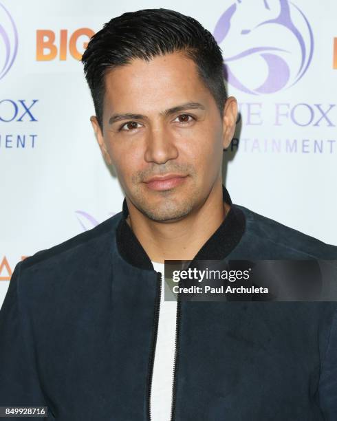 Actor Jay Fernandez attends the premiere of "Big Bear" at The London Hotel on September 19, 2017 in West Hollywood, California.