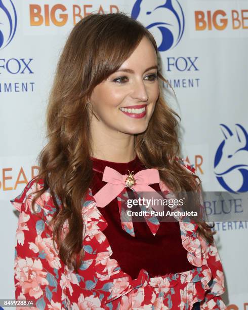 Actress Ahna O'Reilly attends the premiere of "Big Bear" at The London Hotel on September 19, 2017 in West Hollywood, California.