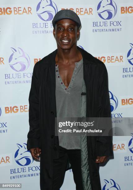 Actor Shaka Smith attends the premiere of "Big Bear" at The London Hotel on September 19, 2017 in West Hollywood, California.