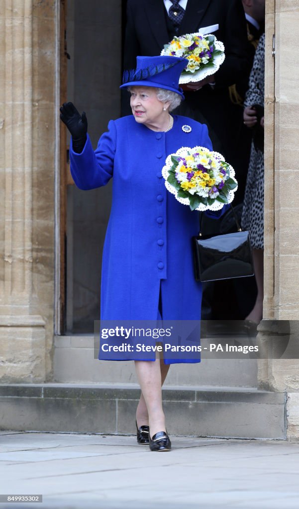 Royal Maundy service - Oxford