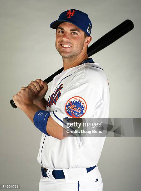 David Wright of the New York Mets poses during photo day at Tradition Field on February 23, 2009 in Port Saint Lucie, Florida.