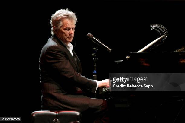 David Foster performs at 2017 GRAMMY Museum Gala Honoring David Foster at The Novo by Microsoft on September 19, 2017 in Los Angeles, California.