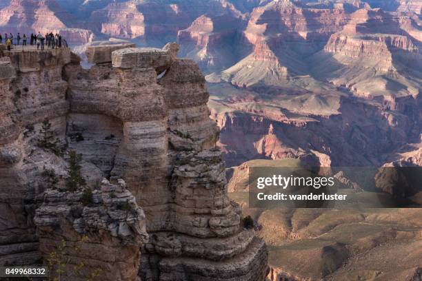 mather point grand canyon - mather point stock pictures, royalty-free photos & images