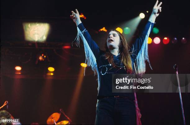 Photo of Ozzy OSBOURNE and BLACK SABBATH, Ozzy Osbourne performing live onstage