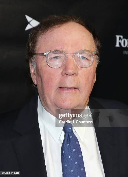 Author James Patterson attends the Forbes Media Centennial Celebration at Pier 60 on September 19, 2017 in New York City.