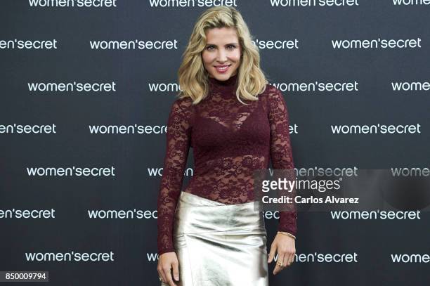 Spanish actress Elsa Pataky presents Women'Secret new campaign on September 20, 2017 in Madrid, Spain.