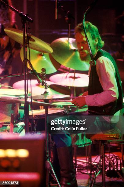 Photo of Ginger BAKER, w/Baker-Gurvitz army, performing live onstage at 'Great British Music Festival'