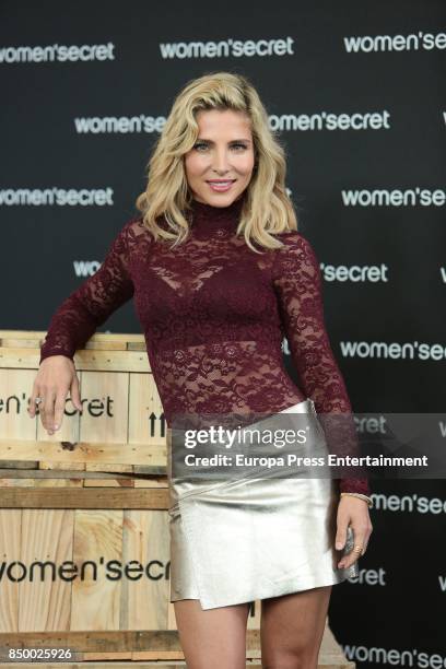 Actress Elsa Pataky presents the new Women'Secret film noir at Camera Studio on September 20, 2017 in Madrid, Spain.