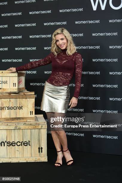 Actress Elsa Pataky presents the new Women'Secret film noir at Camera Studio on September 20, 2017 in Madrid, Spain.