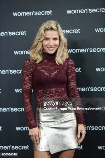 Actress Elsa Pataky presents the new Women'Secret film noir at Camera Studio on September 20, 2017 in Madrid, Spain.