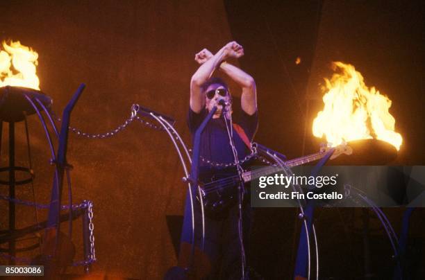 Photo of THE WALL CONCERT and Roger WATERS, Performing at The Wall concert in Potsdamer Platz, Berlin.