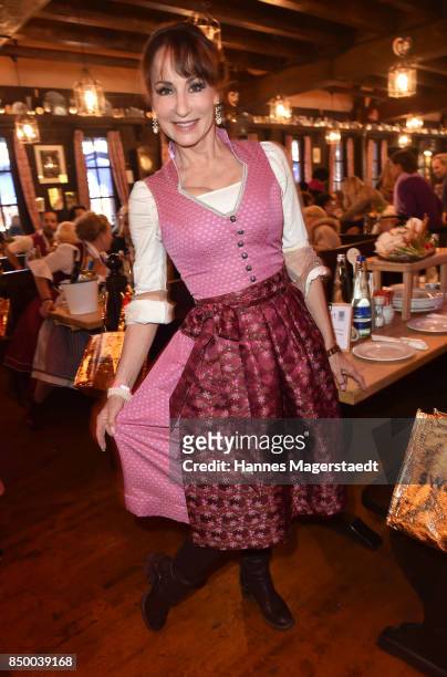 Anna Maria Kaufmann attends the Charity Lunch at 'Zur Bratwurst' during the Oktoberfest 2017 on September 20, 2017 in Munich, Germany.