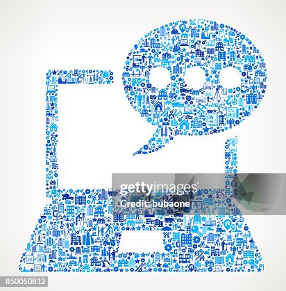 可擕式電腦通信建設行業向量圖示模式 可擕式電腦通信建設行業向量圖示模式
