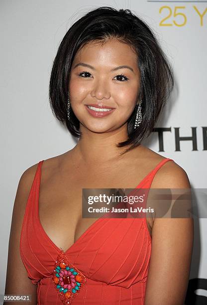 Actress Jenn Liu attends APLA's 8th annual Oscar viewing party "The Envelope Please" at The Abbey on February 22, 2009 in West Hollywood, California.