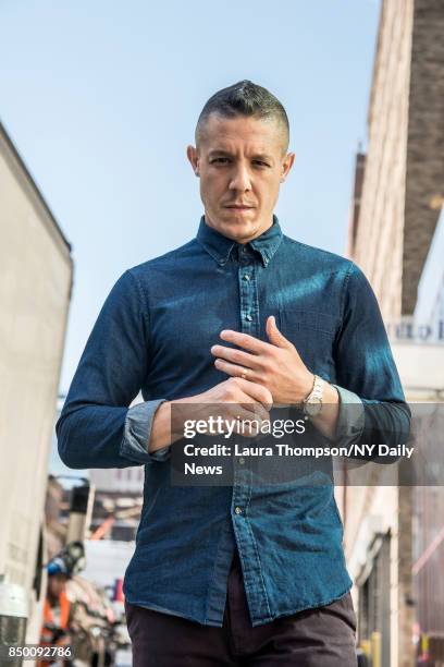 Actor Theo Rossi is photographed for NY Daily News on October 6, 2016 at Comic Con in New York City. CREDIT MUST READ: Laura Thompson/New York Daily...